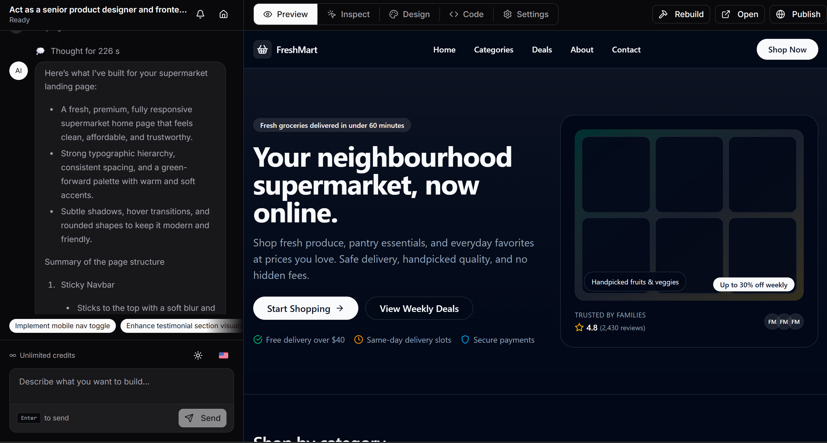 Profynix Preview view